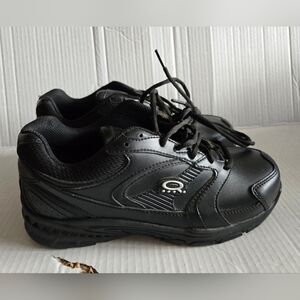 DAKOTA Men's 3606 Low-Cut Steel Toe Steel Plate Athletic Work Shoe Black 7EE